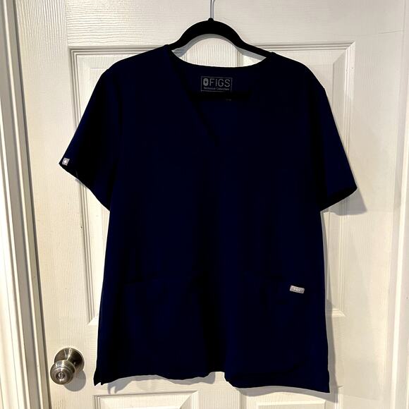 FIGS Casma Three Pocket Scrub Top XL - Picture 5 of 11